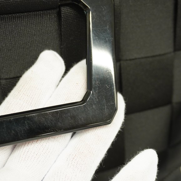 SALVATORE FERRAGAMOAuth  2WAY Bag Women's Nylon Canvas Black - Picture 7 of 8